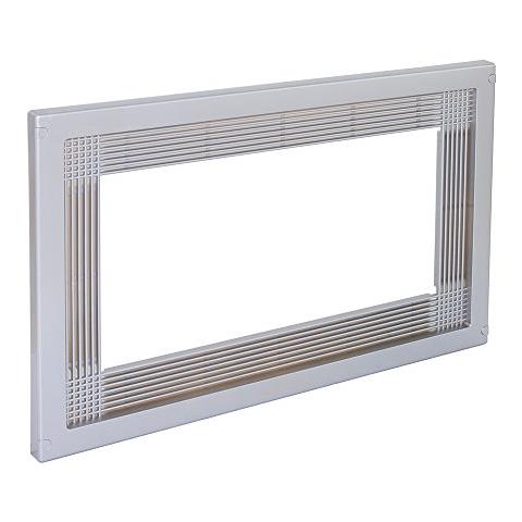 8934725 Telaio Cornice Per Incasso Di Forno Microonde In Mobile, Grigio Argentato - Foto 1