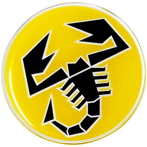 Adesivo 3d Ufficiale Scorpione, Giallo, Diametro 44 Mm - Foto 1