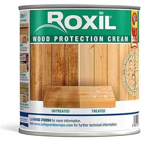 Legno Protezione Crema - Immediata Impermeabilizzazione Trasparente Di Trattamento Weatherproofs Recinzioni Terrazza In Legno Mobili Ripari (1 Litro) - Foto 1