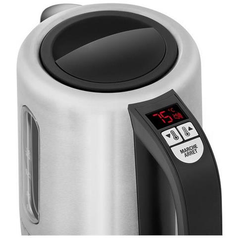 Bollitore Cordless 1l 2000w Acciaio Inossidabile / Nero - Bbt350 - Foto 3