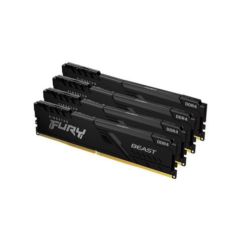Memoria Dimm Fury Beast 128 GB (4x32 GB) DDR4 3200 MHz CL16 - Foto 1