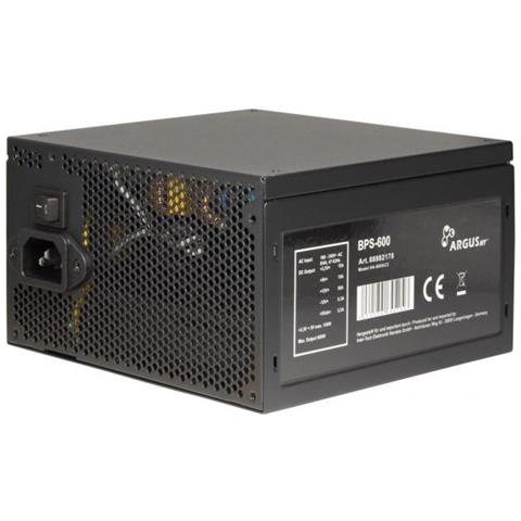 Argus Bps-600 Alimentatore Per Computer 600 W 20+4 Pin Atx Atx Nero - Foto 2