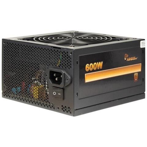 Argus Bps-600 Alimentatore Per Computer 600 W 20+4 Pin Atx Atx Nero - Foto 3