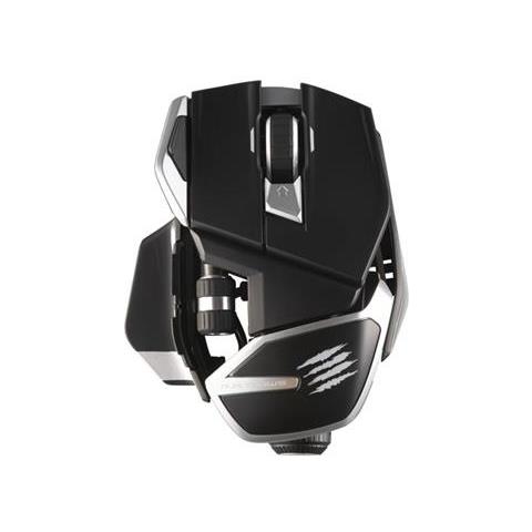 Mouse R. A. T. DWS Ottico 14 Tasti 16000 DPI Colore Nero e Argento - Foto 1