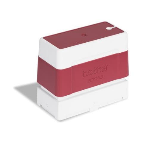 Francobollo prestampato PR-2770R - 70 mm x 27 mm - Rosso - Foto 1