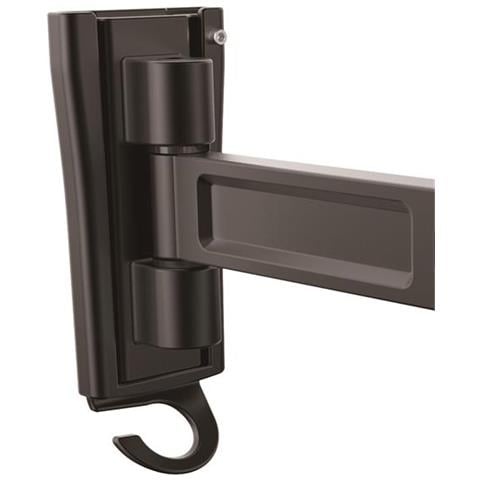" Braccio da Parete per Monitor con Singolo Perno - Supporto Girevole VESA per Monitor / TV a schermo piatto fino a 27"" (15kg) " - Foto 6