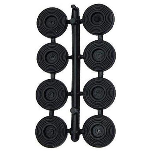 Gommino Sottosedia Pronty Nero D.mm 25 + Vite Cfpz 8 X 12 Cf - Foto 1