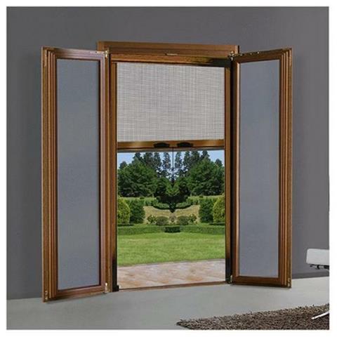 Zanzariera A Rullo Verticale Per Porta/finestra Cm 120 X 250 - Bronzo Kasart - Foto 1