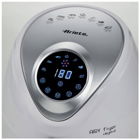 Friggitrice ad Aria 00C461603AR0 Capacità 2.6 Litri 1300 Watt Colore Bianco - Foto 2