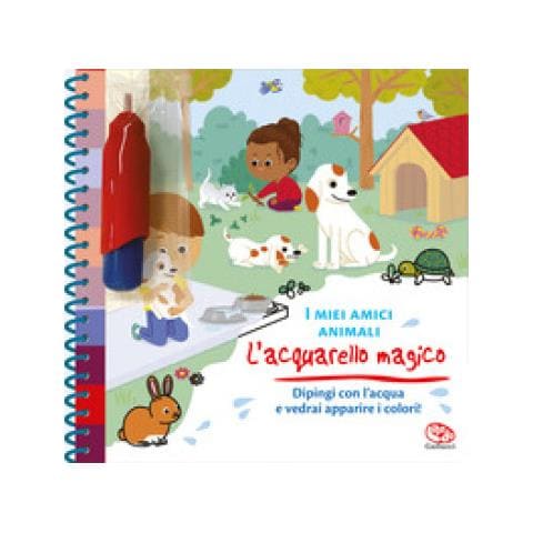 Coline Citron - I Miei Amici Animali. L'acquarello Magico. Ediz. A Colori. Ediz. A Spirale. Con Gadget - Foto 1