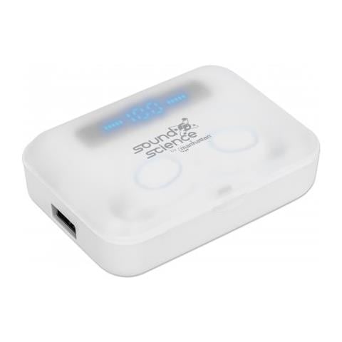 180399 cuffia e auricolare Wireless In-ear Musica e Chiamate Bluetooth Bianco - Foto 6