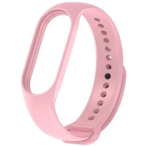 Cinturino Silicone Watch Band Per Xiaomi Mi Band 5 - 6 - 7 Rosa - Foto 1