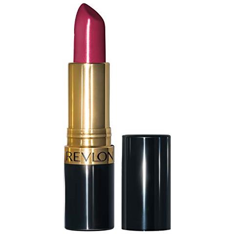 Rossetto Super Brillante, Rossetto Ad Alto Impatto Con Formula Cremosa Idratante, Infuso Con Vitamina E E Olio Di Avocado Nelle Bacche, Bombshell Red (046) 015 Oz - Foto 1