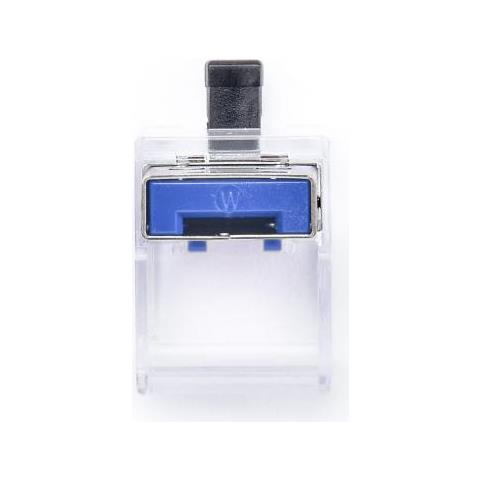 Nc03p1db Clip Sicura Bloccaporte Rj-45 Blu 12 Pz - Foto 2