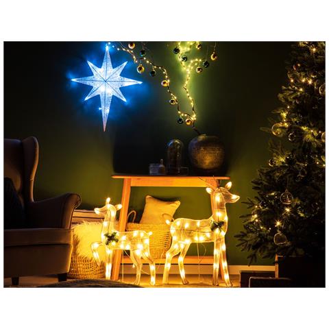 Decorazione Led Da Esterno Bianco 67 Cm Osma - Foto 1