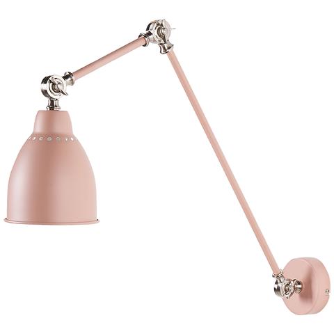 Lampada Da Parete Metallo Rosa Pastello Mississippi - Foto 2