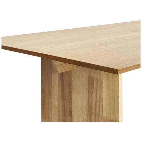 Tavolo Da Pranzo Legno Chiaro 180 X 90 Cm Moora - Foto 7