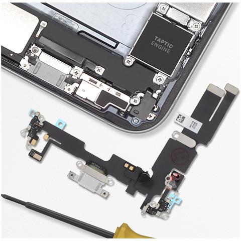 Connettore Ricarica Lightning Per Iphone 14 Plus, Bianco - Foto 2