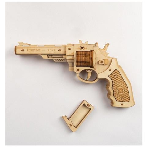 Puzzle 3d In Legno | Revolver - Foto 2