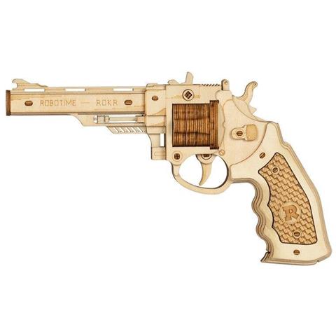 Puzzle 3d In Legno | Revolver - Foto 1