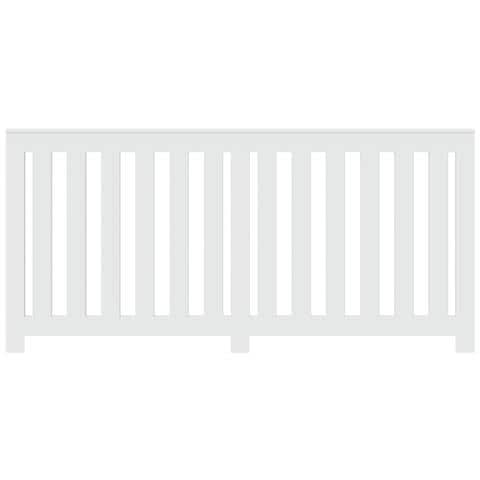 Copertura Termosifone Bianca 175x20x82 Cm In Legno Multistrato - Foto 3