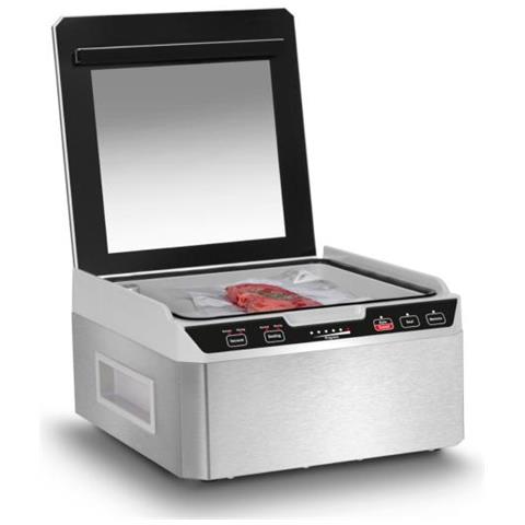 Caso Vacuchef 40 Macchina Per Sottovuoto Nero, Acciaio Inossidabile - Foto 3