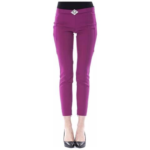 Jeans E Pantaloni In Poliestere Viola - W44 - Foto 1