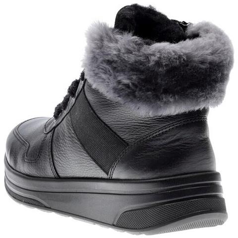 Sapporo Booties Stivaletti Pelle Scarpe Donna Nero Eu 37, 12-32406-01 - Foto 3