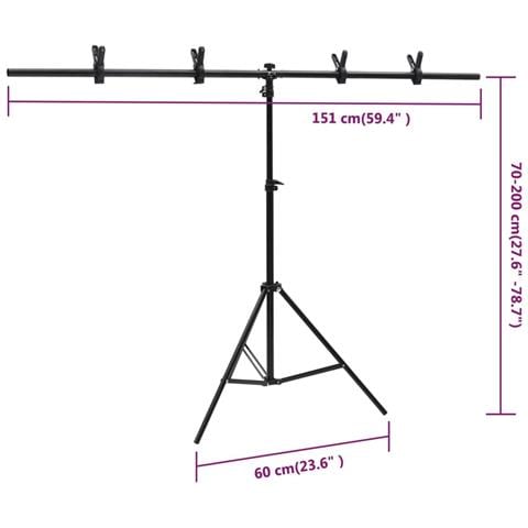 Kit Studio Fotografico con Luci Fondale e Riflettore - Foto 2