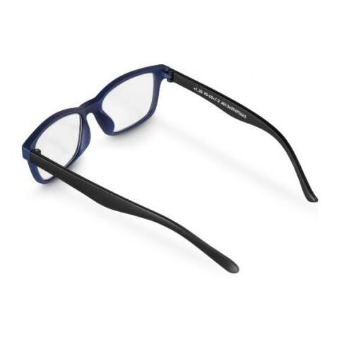 00096237 Occhiali Di Moda Unisex Rettangolo Montatura Piena Blu - Foto 2