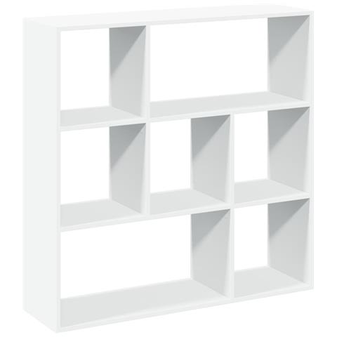 Libreria Divisorio Bianca 102x29x103,5 cm in Truciolato - Foto 1