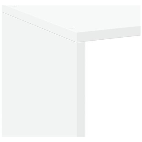 Libreria Divisorio Bianca 102x29x103,5 cm in Truciolato - Foto 9