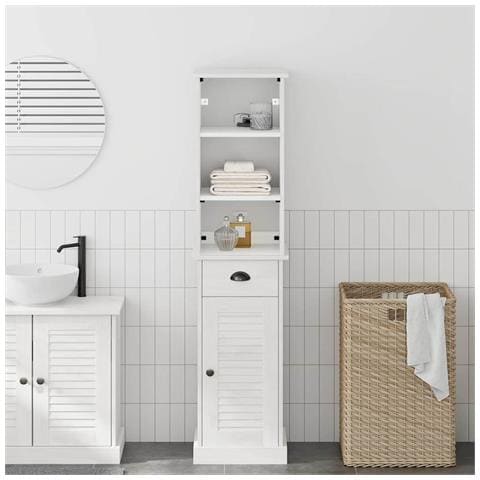 Set di mobili per il bagno VIGO 2 pcs Marrone e bianco - Foto 2