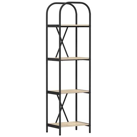 Libreria rovere sonoma 40 x 30 x 146 cm Legno multistrato - Foto 1