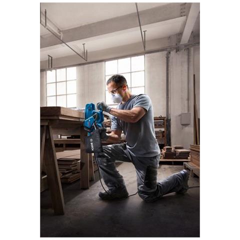 GBS 750 Professional Levigatrice a nastro Nero, Blu 850 W - Foto 2