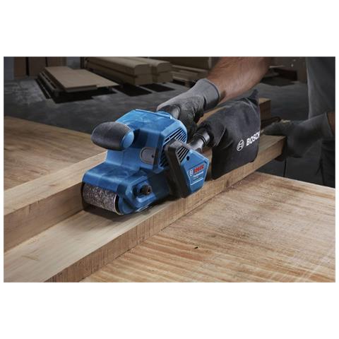 GBS 750 Professional Levigatrice a nastro Nero, Blu 850 W - Foto 7