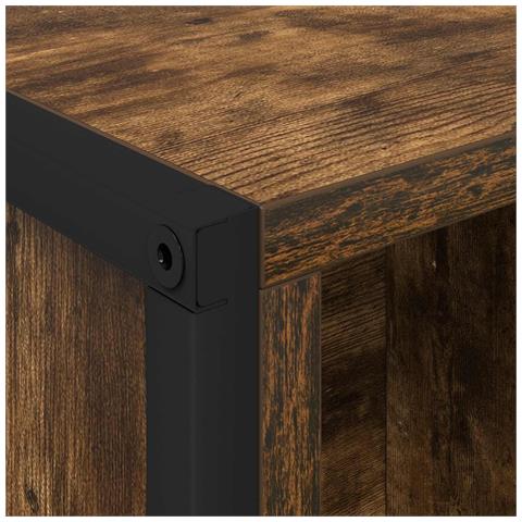 Armadio per Libri 2 pcs Quercia Fumosa 99,5 x 30 x 108,5 cm - Foto 9