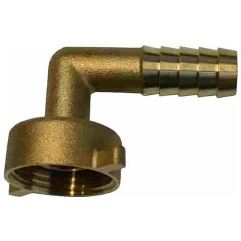 Raccordo Ottone A Gomito 3/4   Portagomma 13mm Per Tubi Irrigazione - Foto 2