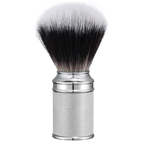 Pennello Da Barba In Schiuma Per Uomo: Manico Premium In Lega Di Alluminio Per Schiuma Ricca Silver - Foto 1