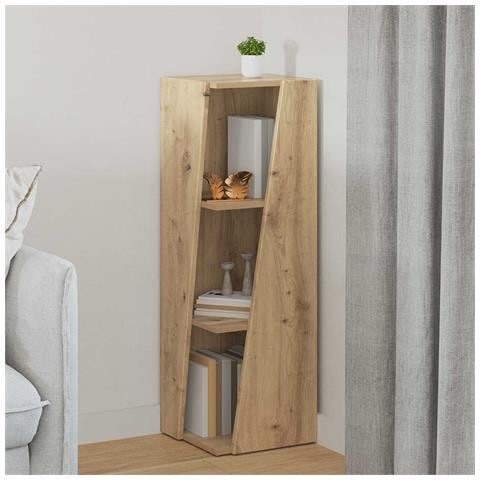 Mensola laterale Rovere artigianale 33 x 32 x 100,5 cm - Foto 2