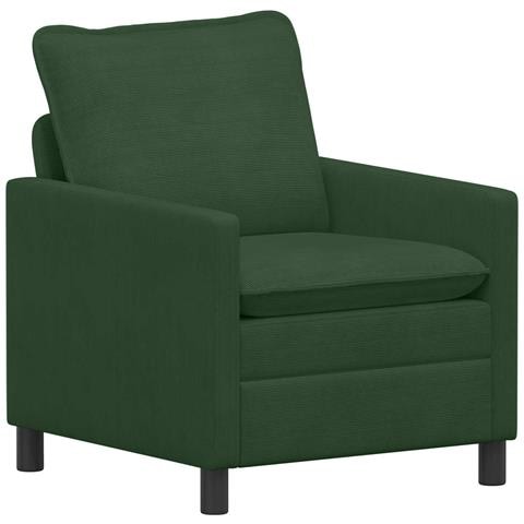 Divano Verde Giungla 76 x 81 x 87,5 cm Tessuto - Foto 1