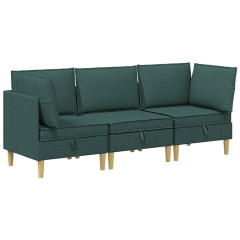Set di divani modulari con spazio di archiviazione 3 pcs - Foto 1