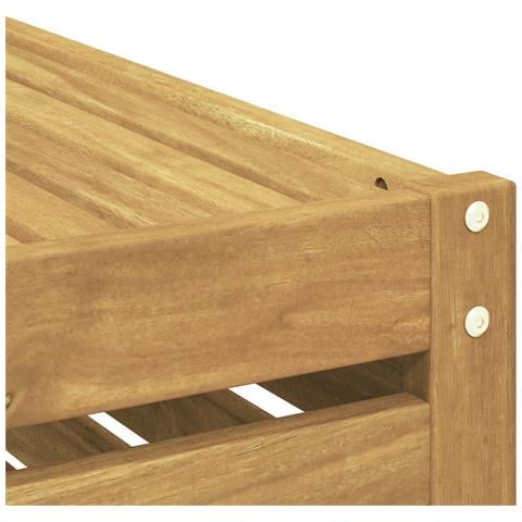 7 pz Set di divani da esterno Poliestere Bianco e Beige - Foto 2