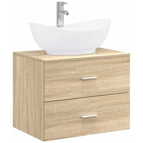 Set di mobili per il bagno Rovere Sonoma Legno ingegnerizzato - Foto 1