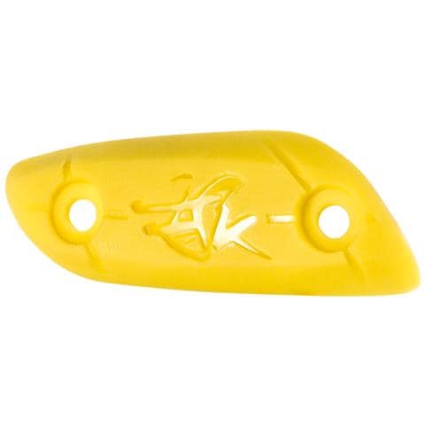 Set di protezioni per i lacci dei Pattini a rotelle giallo 35-38 - Foto 4