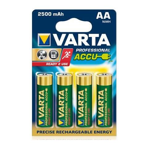 Blister 4 Batterie Stilo Ricaricabili da 2400 mAh  - Foto 1