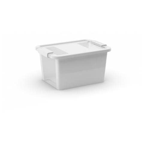 Contenitore Bi Box Bianco, Plastica, Maniglie 36,5x26xh. 19 Cm - Foto 1