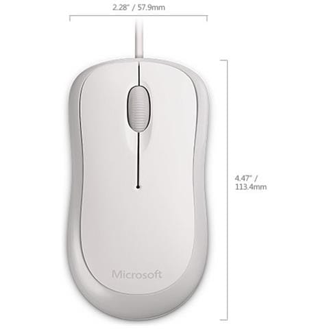 Basic Optical Mouse f / Business, USB - Foto 4