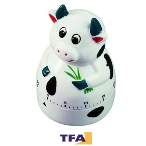 Timer da cucina in plastica con movimento in metallo, fino a 60 minuti - Foto 1