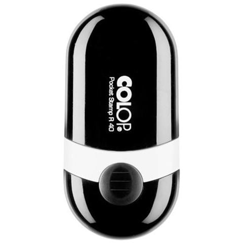Timbro Colop R40 Rotondo Autoinchiostrante Personalizzato Tascabile Colop R40 Diametro 40mm Qualità Professionale - Foto 1